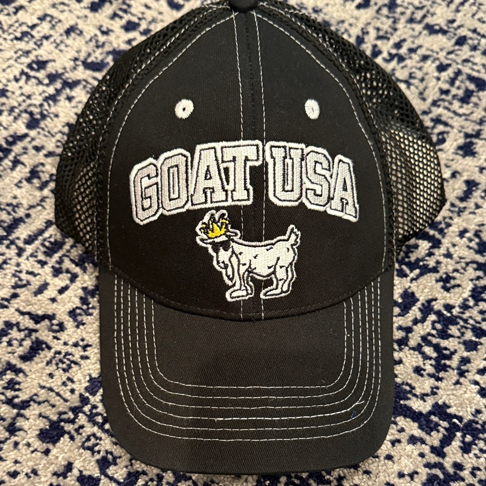 GOAT USA Black Mesh Cap